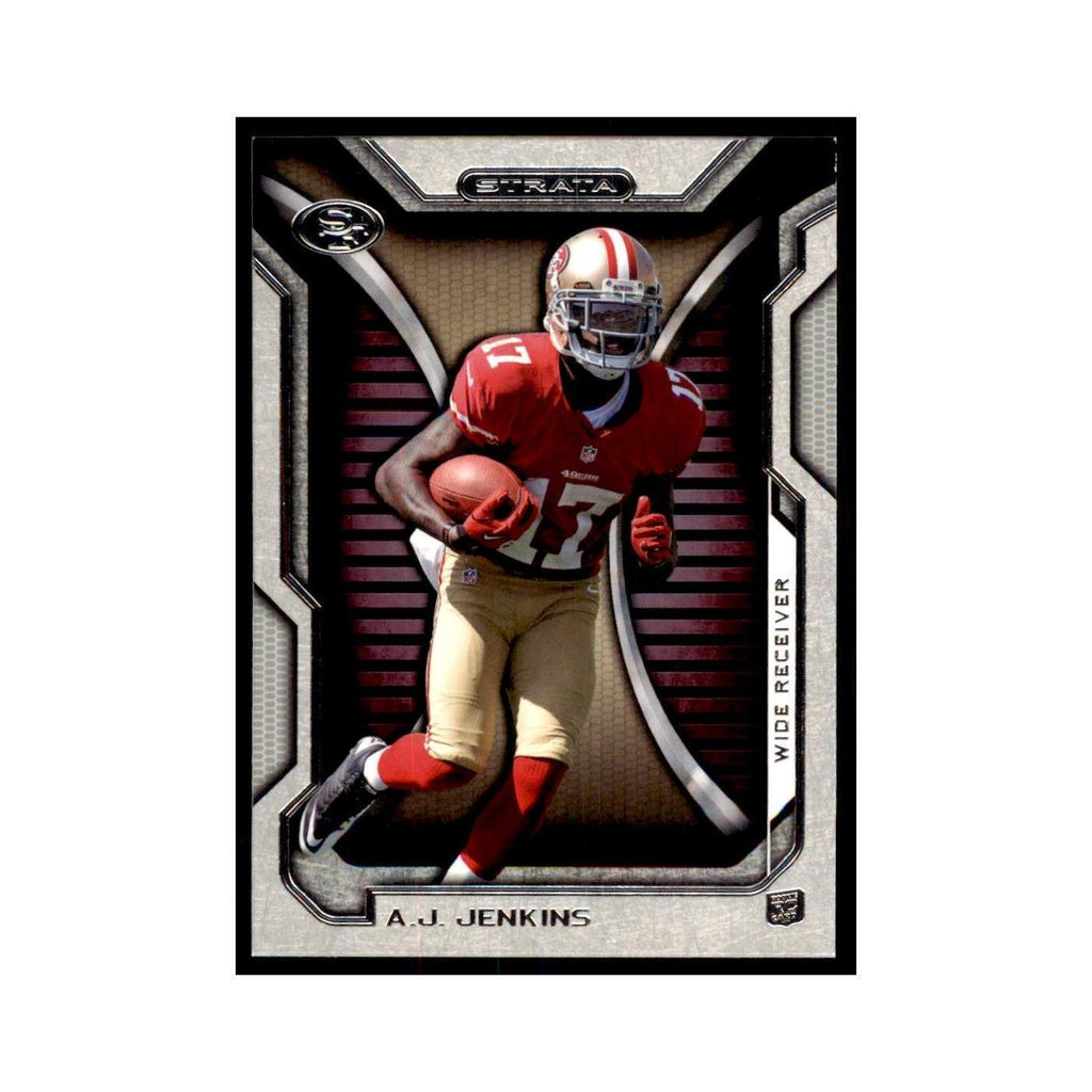 2012 Topps Strata A.J. Jenkins RC Football Cards #13