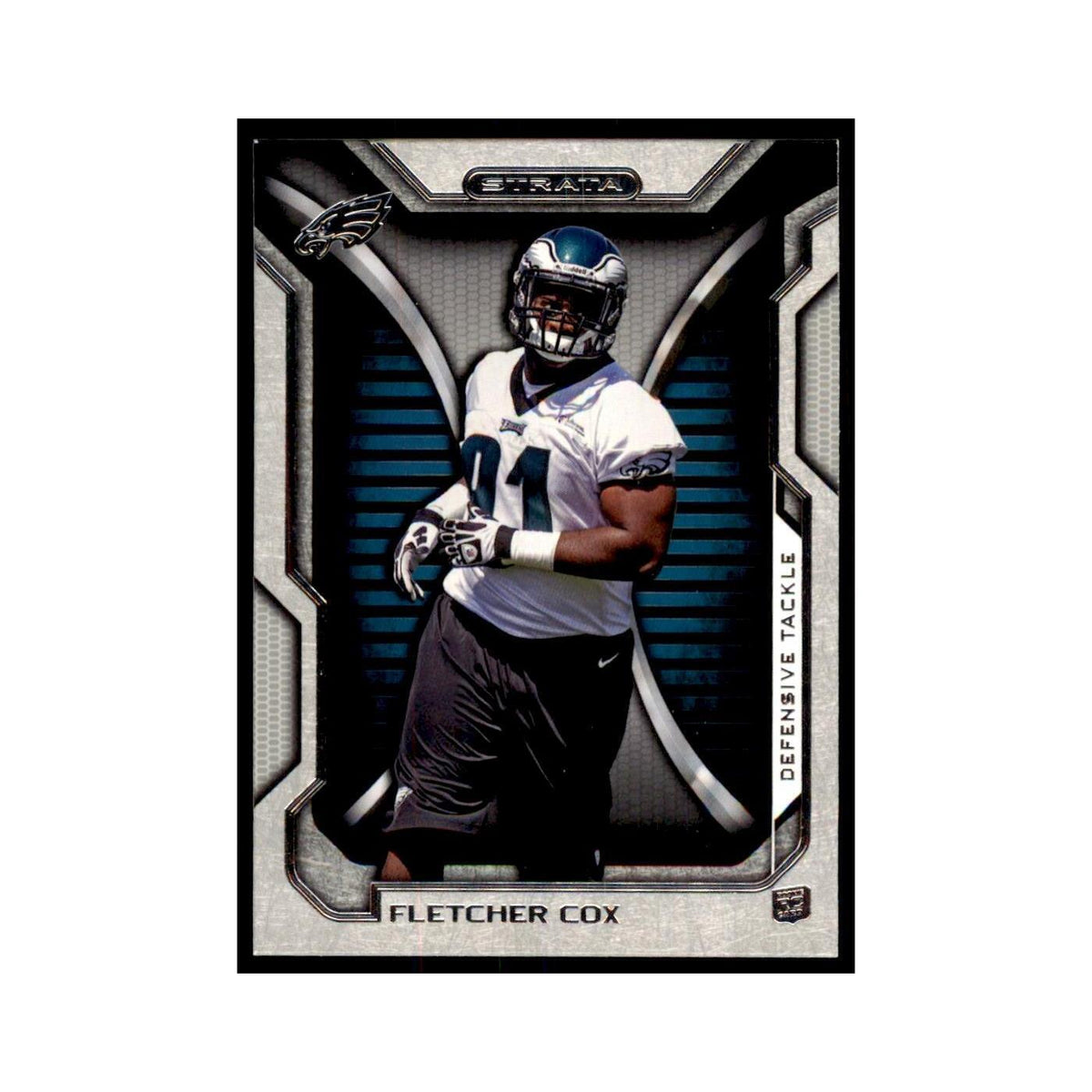 2012 Topps Strata Fletcher Cox RC Football Cards #16