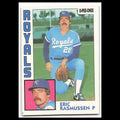 Eric Rasmussen #377 1984 O-Pee-Chee Kansas City Royals Baseball Card MLB NM
