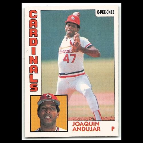 Joaquin Andujar #371 1984 O-Pee-Chee St. Louis Cardinals Baseball Card MLB NM