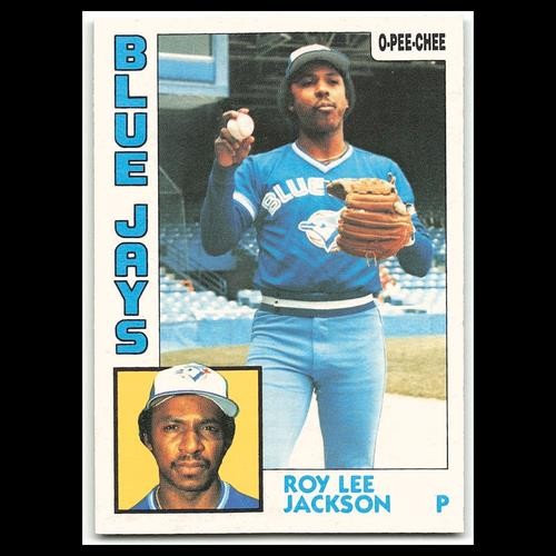 Roy Lee Jackson #339 1984 O-Pee-Chee Toronto Blue Jays Baseball Card MLB NM