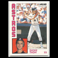 Dickie Thon #344 1984 O-Pee-Chee Houston Astros Baseball Card MLB NM