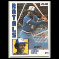 Jorge Orta #312 1984 O-Pee-Chee Kansas City Royals Baseball Card MLB NM