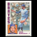 Steve Bedrosian #365 1984 O-Pee-Chee Atlanta Braves Baseball Card MLB NM