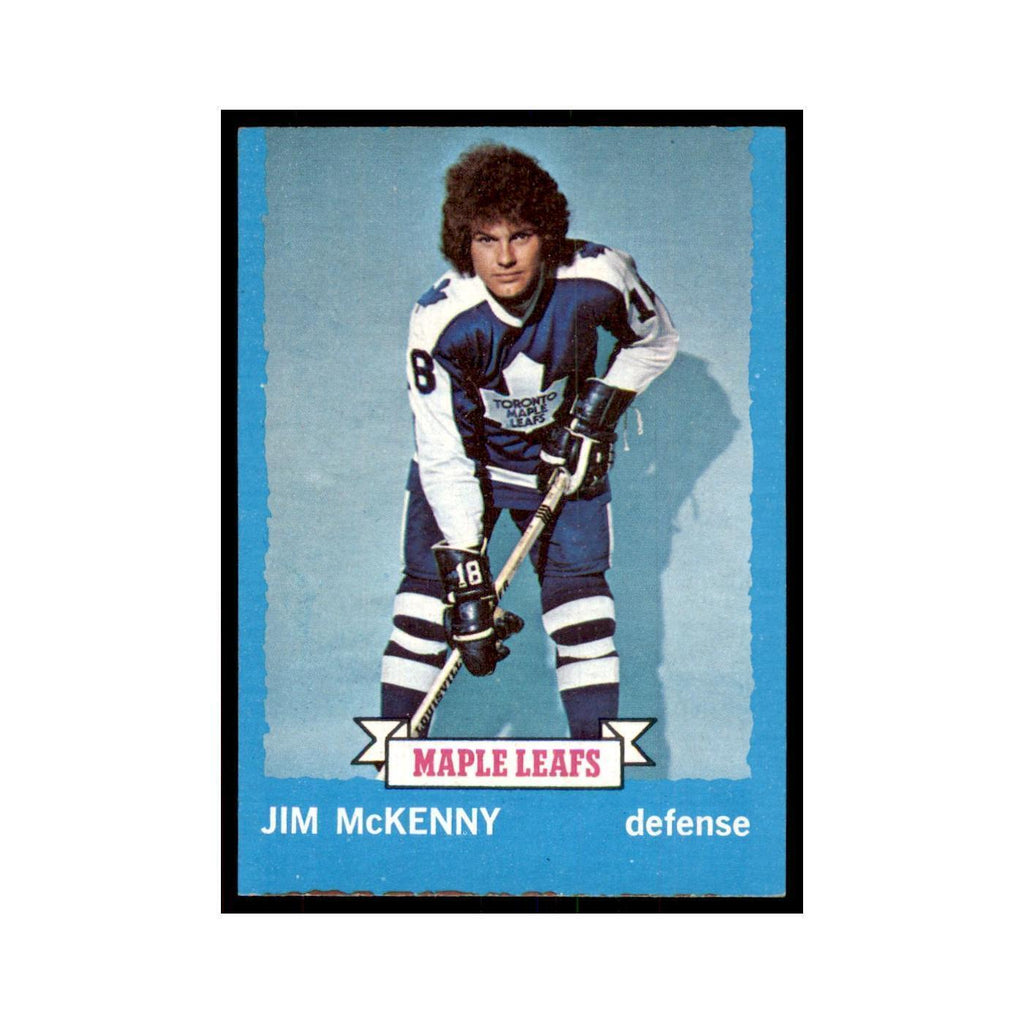 Jim McKenny 1973 Topps (damaged) #39 Hockey Cards Hockey Card Poor