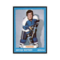 Bryan Watson 1973 Topps (damaged) #144 Hockey Cards Hockey Card Poor