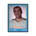 J.P. Parise 1973 Topps (damaged) #46 Hockey Cards Hockey Card Poor