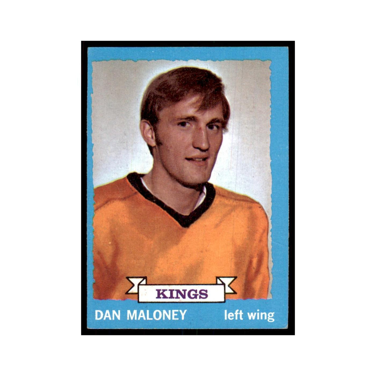 Dan Maloney 1973 Topps (damaged) #32 Hockey Cards Hockey Card Poor