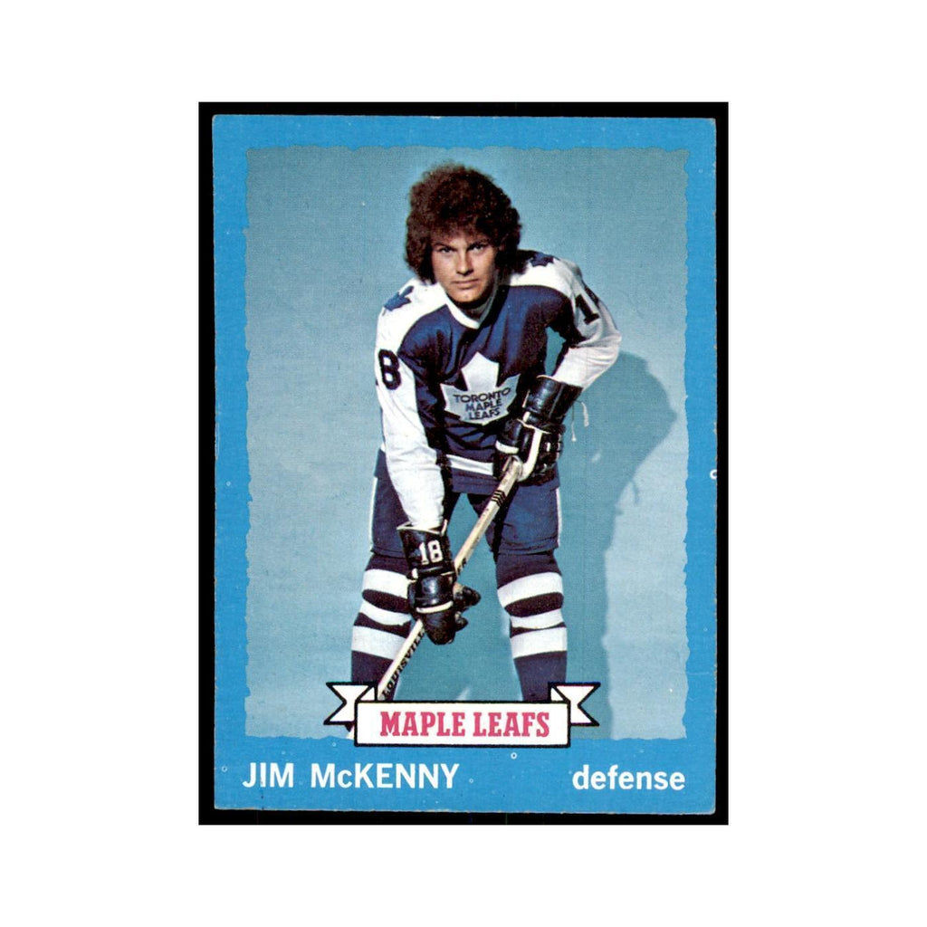 Jim McKenny 1973 Topps (damaged) #39 Hockey Cards Hockey Card Poor