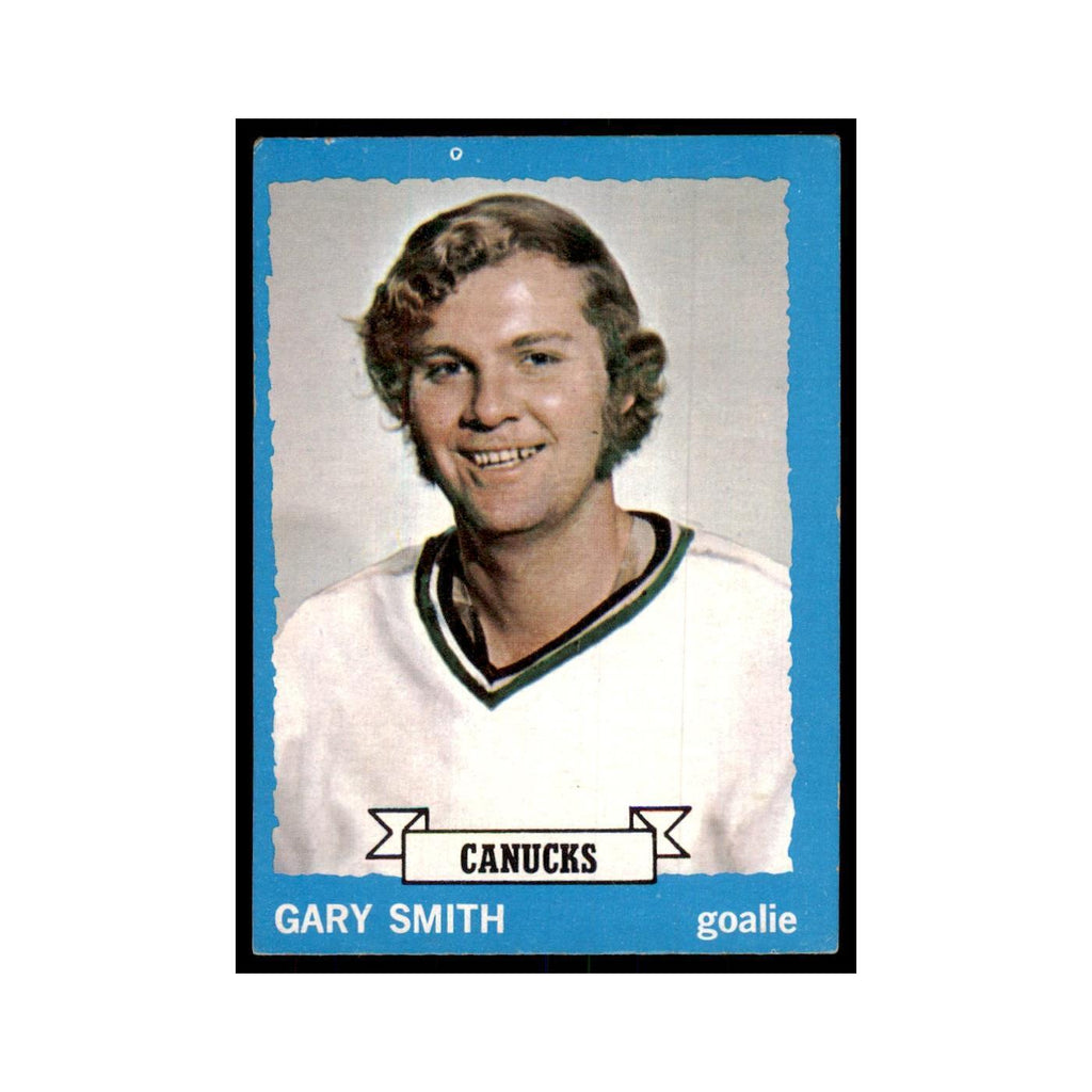 Gary Smith 1973 Topps (damaged) #126 Hockey Cards Hockey Card Poor
