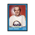 Roger Crozier 1973 Topps (damaged) #108 Hockey Cards Hockey Card Poor