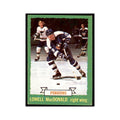 Lowell MacDonald 1973 Topps (damaged) #128 Hockey Cards Hockey Card Poor