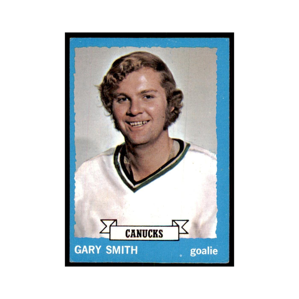 Gary Smith 1973 Topps (damaged) #126 Hockey Cards Hockey Card Poor
