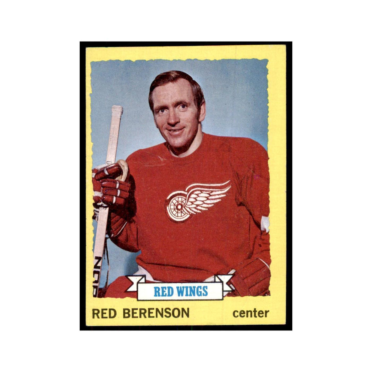Red Berenson 1973 Topps (damaged) #174 Hockey Cards Hockey Card Poor