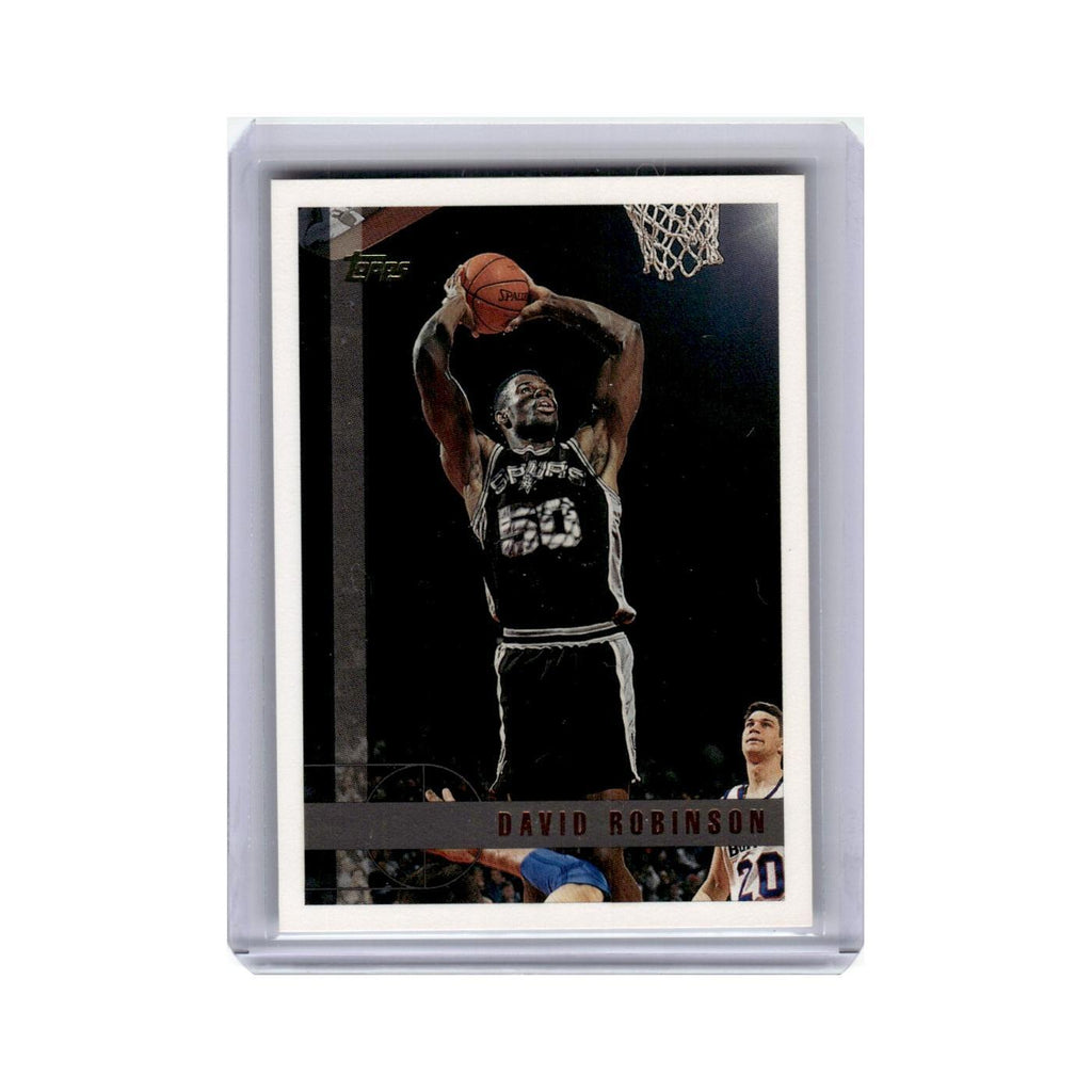 David Robinson 1997 Topps #46 San Antonio Spurs Basketball Card NM