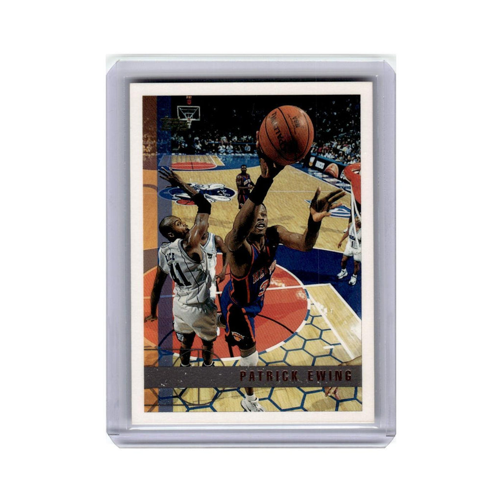 Patrick Ewing 1997 Topps #32 New York Knicks Basketball Card NM