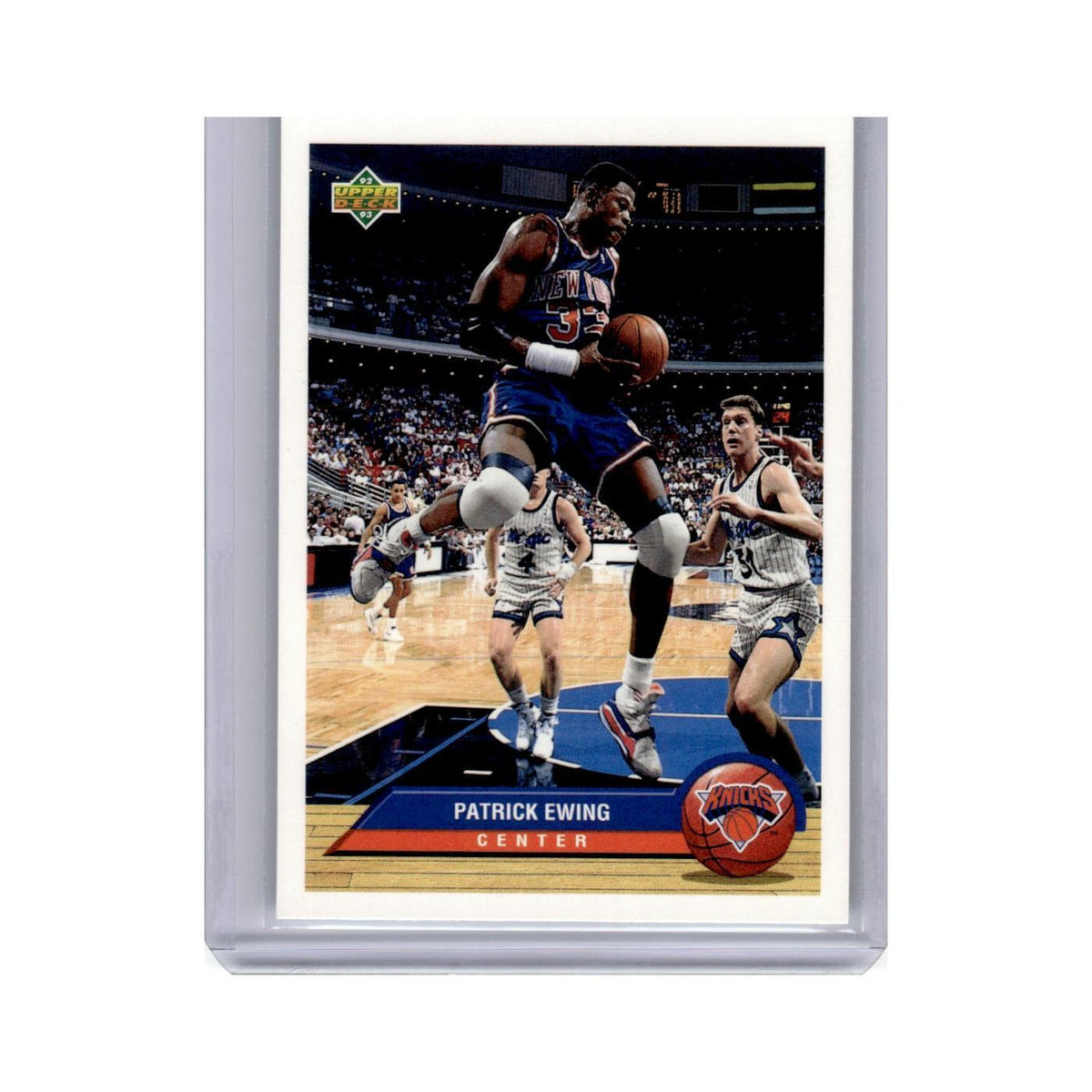 Patrick Ewing 1992 Upper Deck McDonald's #P28 New York Knicks Basketball Card NM