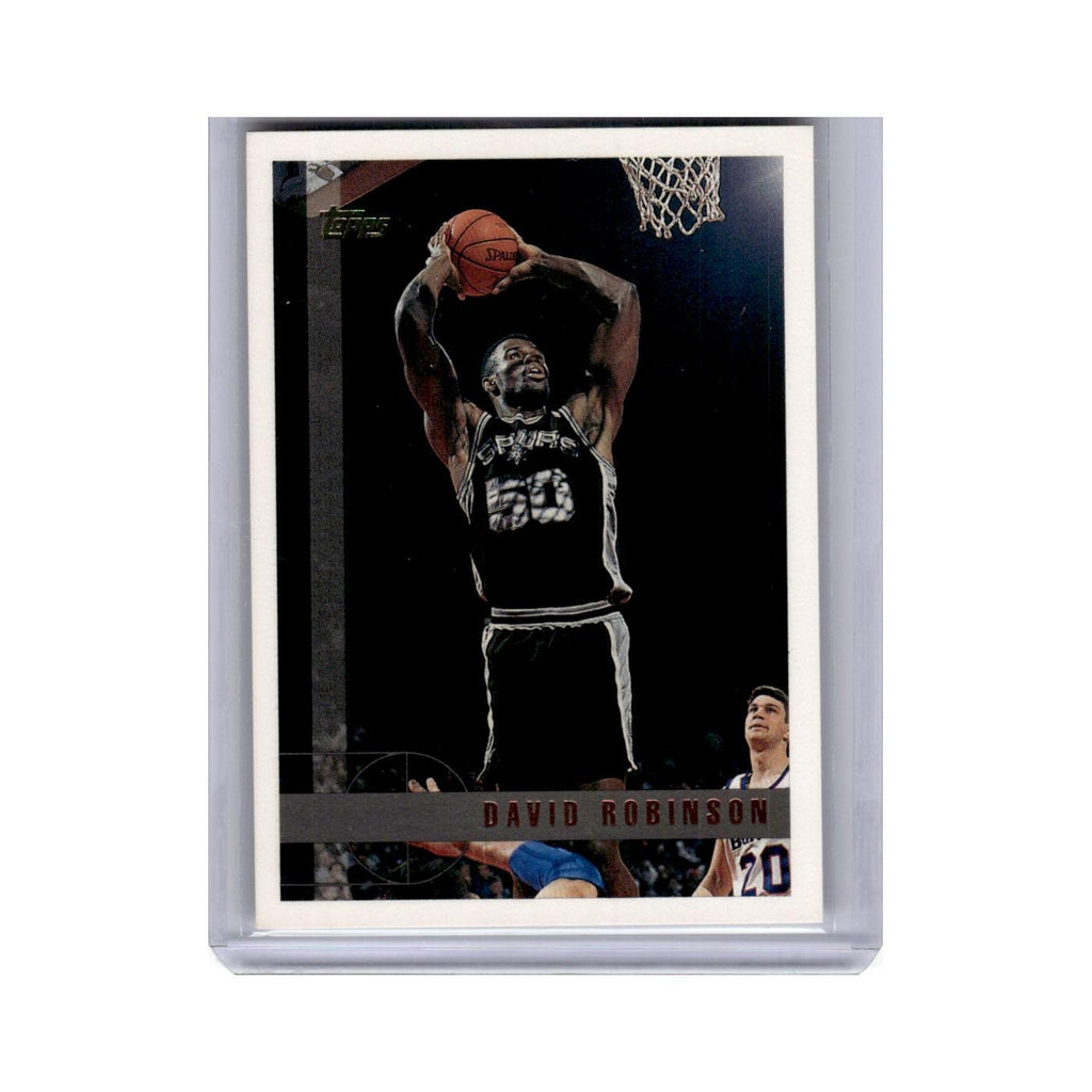 David Robinson 1997 Topps #46 San Antonio Spurs Basketball Card NM