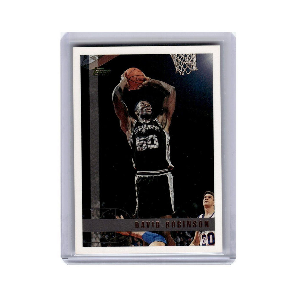 David Robinson 1997 Topps #46 San Antonio Spurs Basketball Card NM