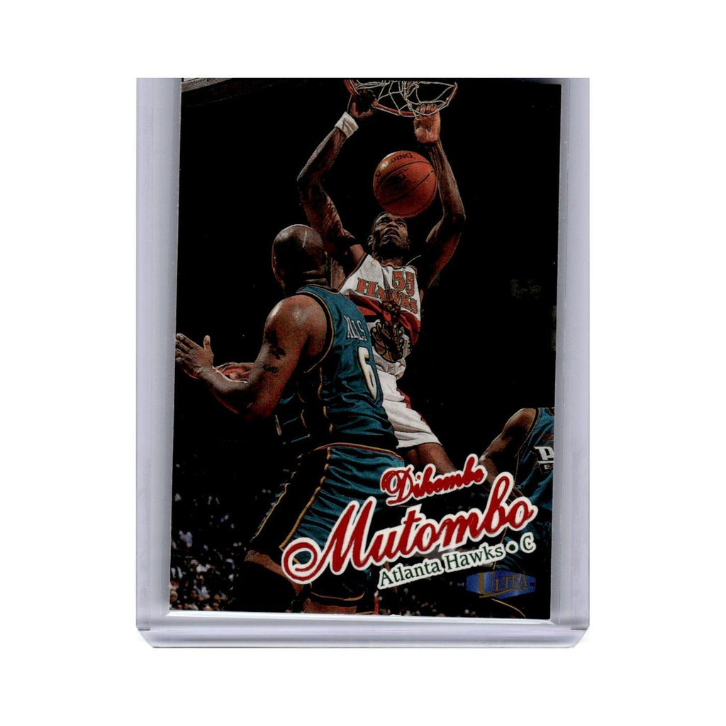 Dikembe Mutombo 1997 Ultra #43 Atlanta Hawks Basketball Card NM