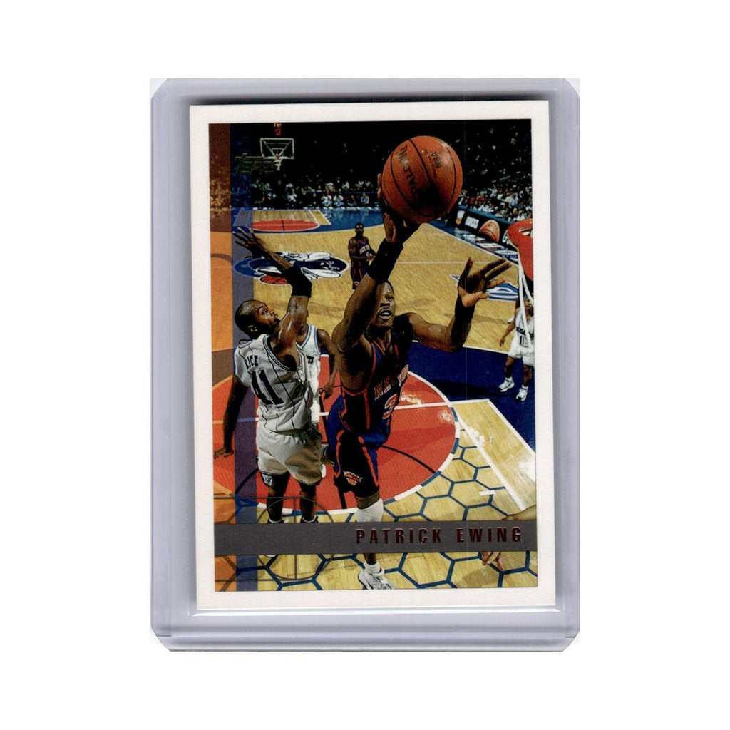 Patrick Ewing 1997 Topps #32 New York Knicks Basketball Card NM