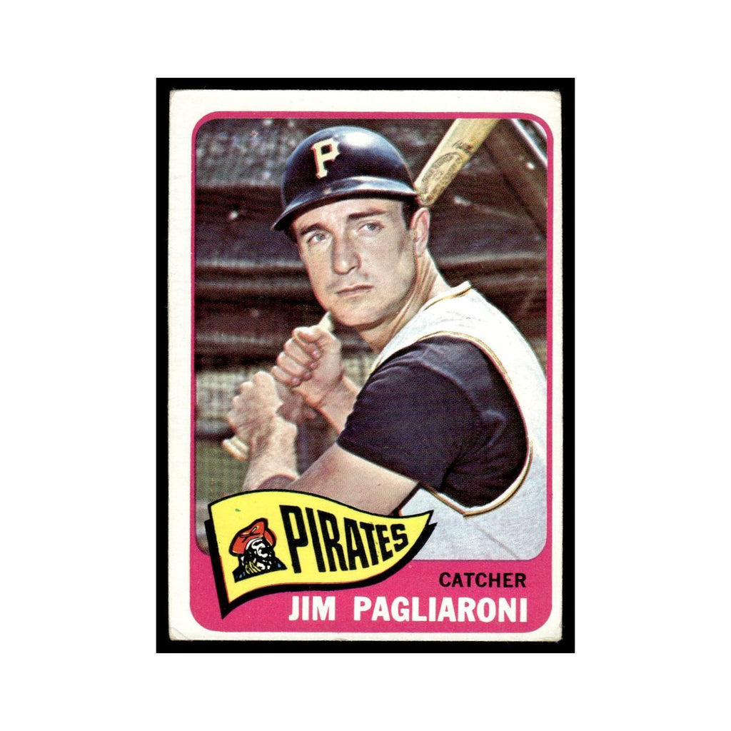 1965 Topps Baseball Card Jim Pagliaroni Pirates #265