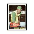 1965 Topps Baseball Card Diego Segui Kansas City Athletics #197