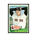 1965 Topps Baseball Card Bill Monbouquette Red Sox #142