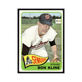1965 Topps Baseball Card Ron Kline Washington Senators #56