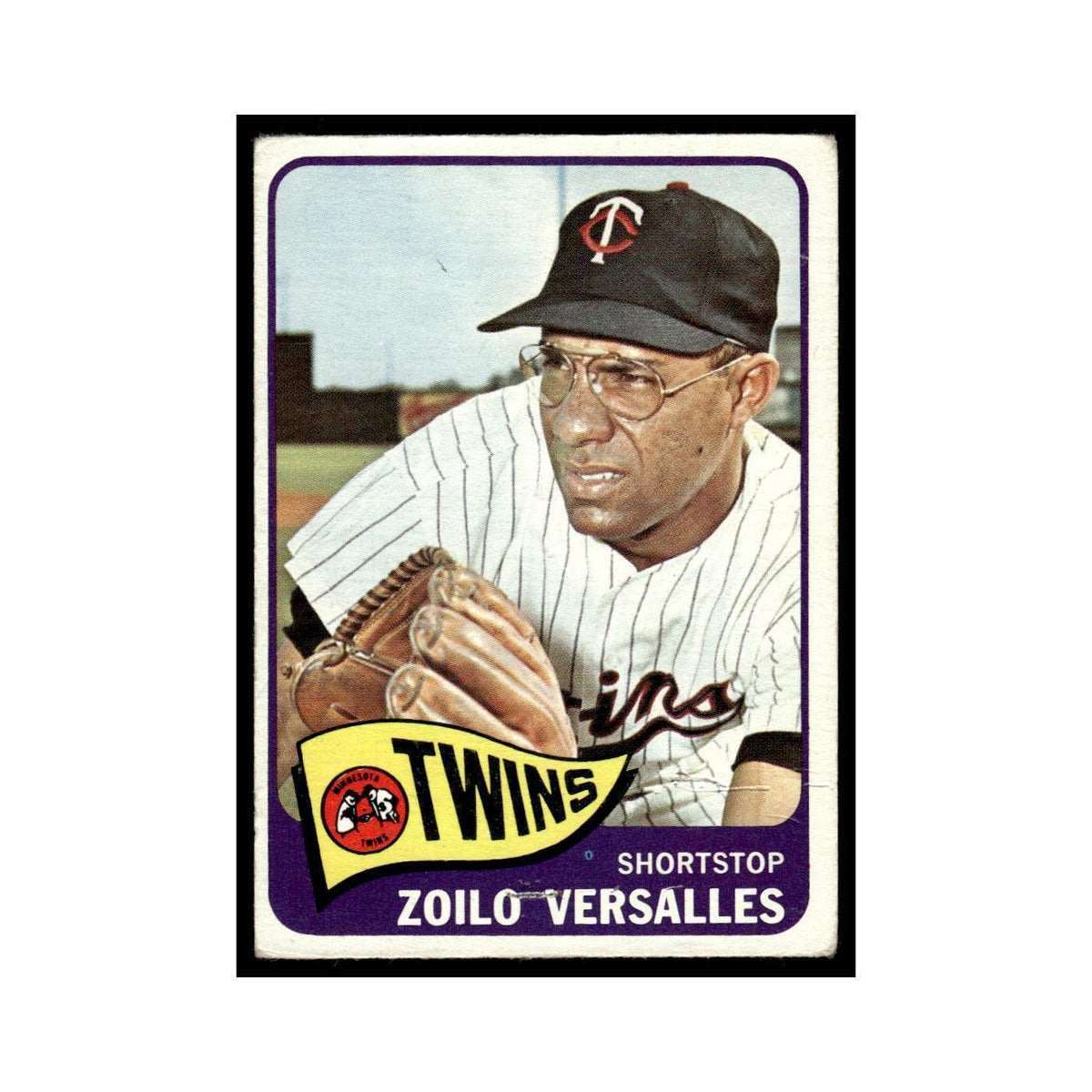 1965 Topps Baseball Card Zoilo Versalles Twins #157