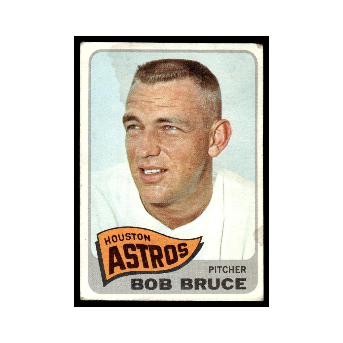 1965 Topps Baseball Card Bob Bruce Astros #240