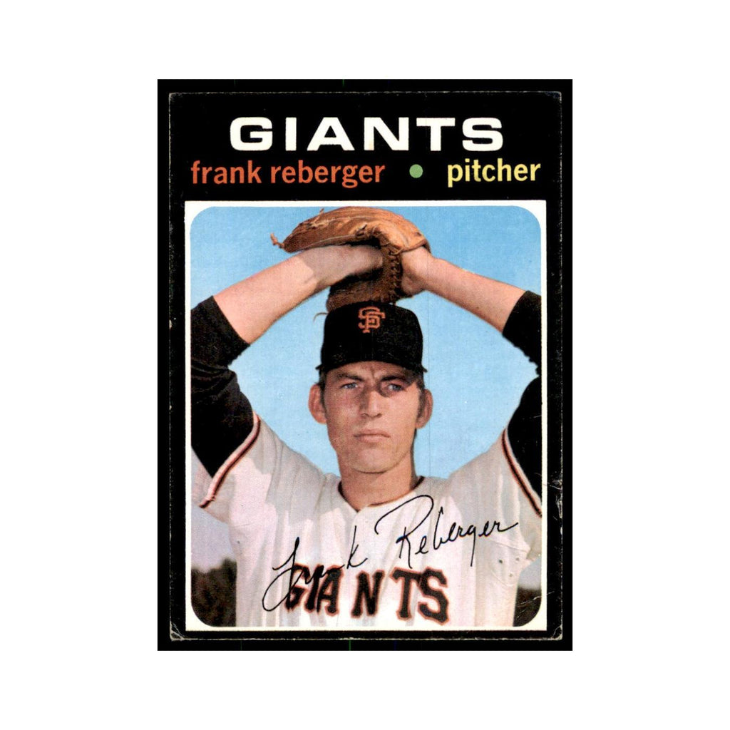 1971 Topps (Damaged) Frank Reberger Baseball Cards #251