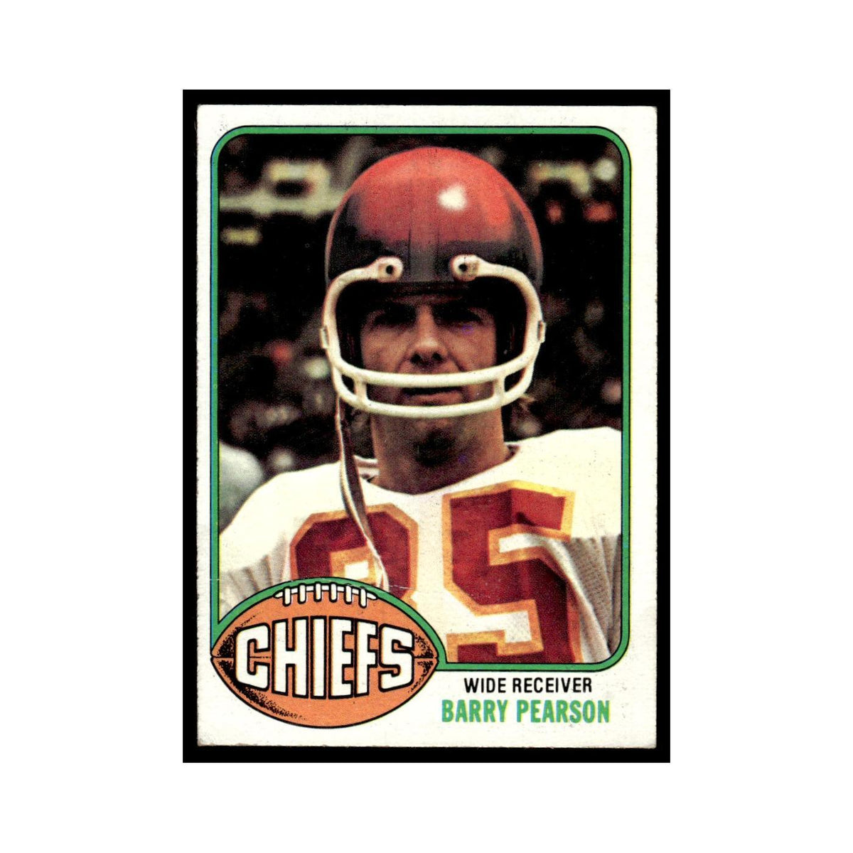 1976 Topps Barry Pearson Chiefs #114