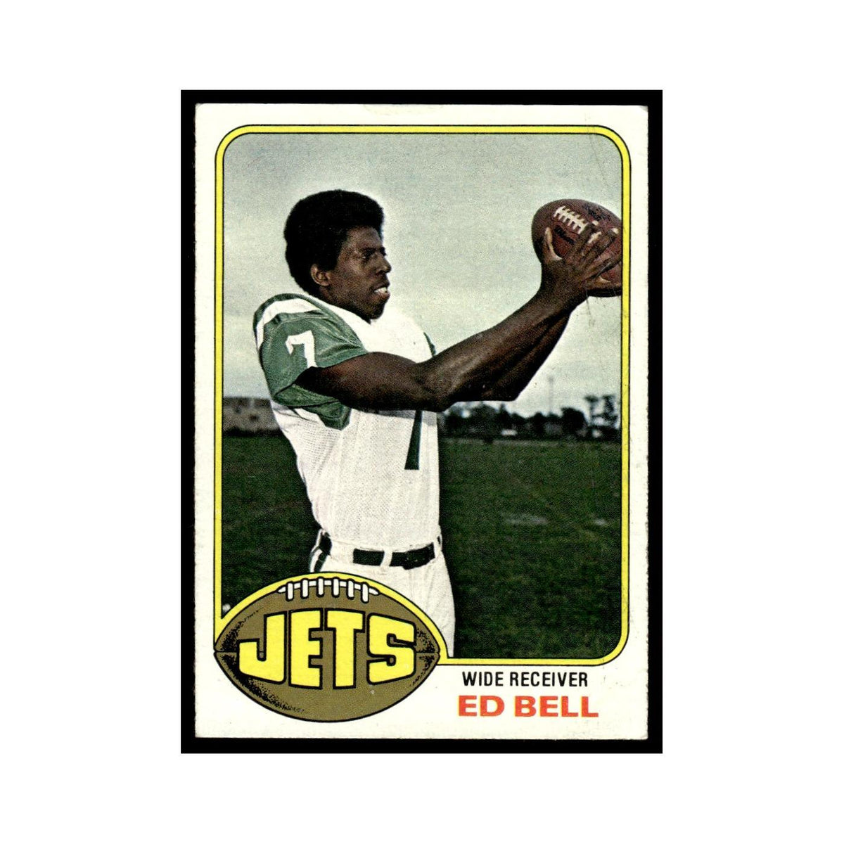 1976 Topps Ed Bell Jets #512