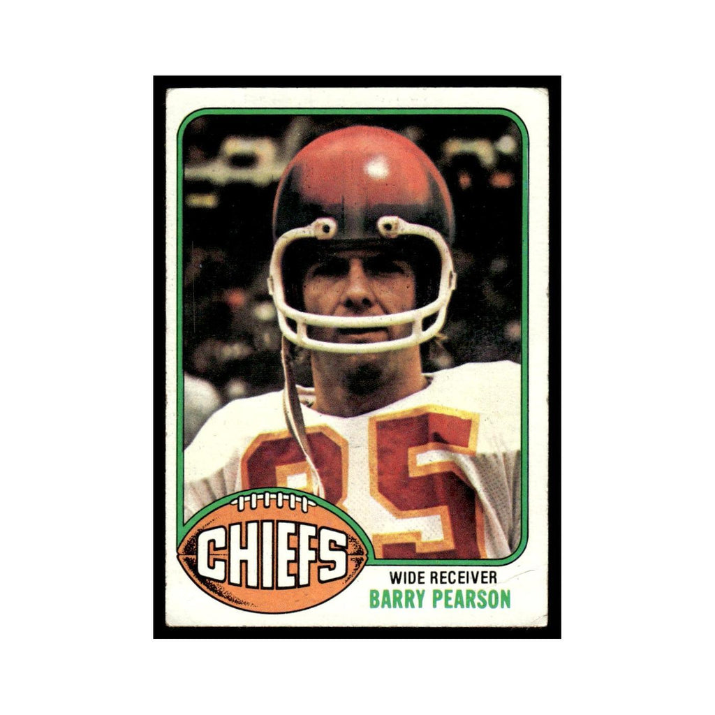 1976 Topps (Damaged) Barry Pearson Chiefs #114