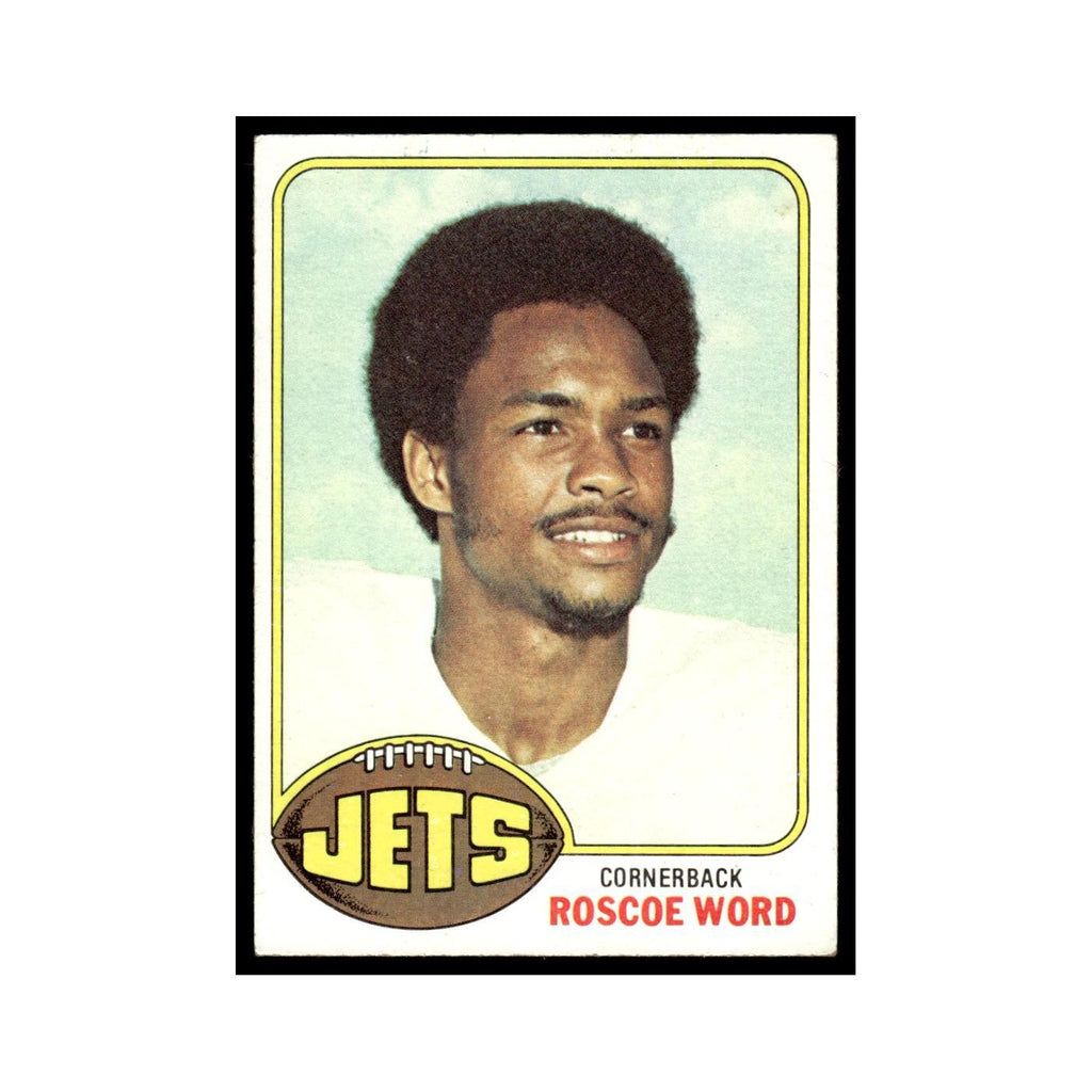 1976 Topps Roscoe Word RC Jets #488