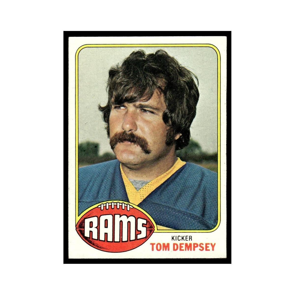 1976 Topps Tom Dempsey Rams #519