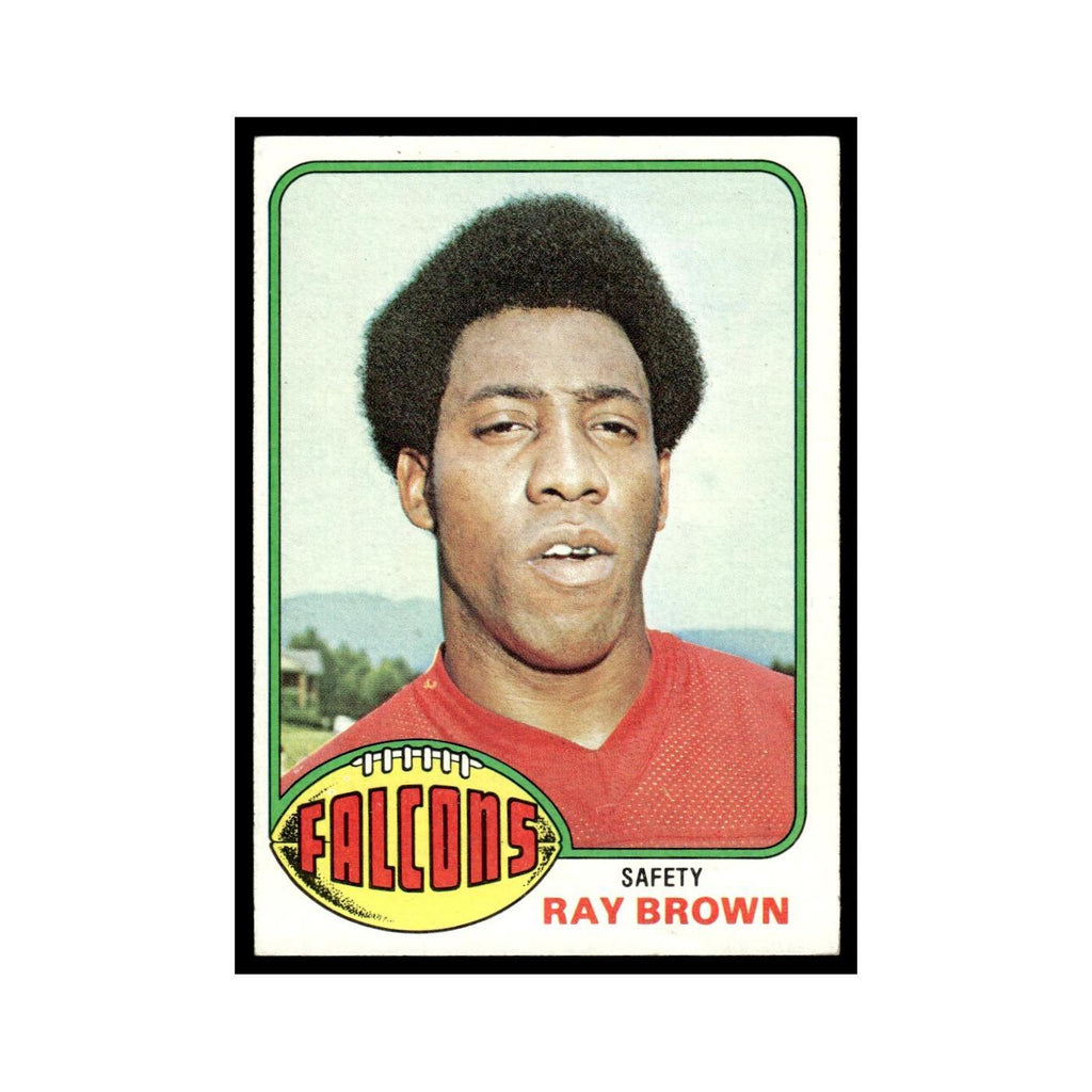 1976 Topps Ray Brown Falcons #307