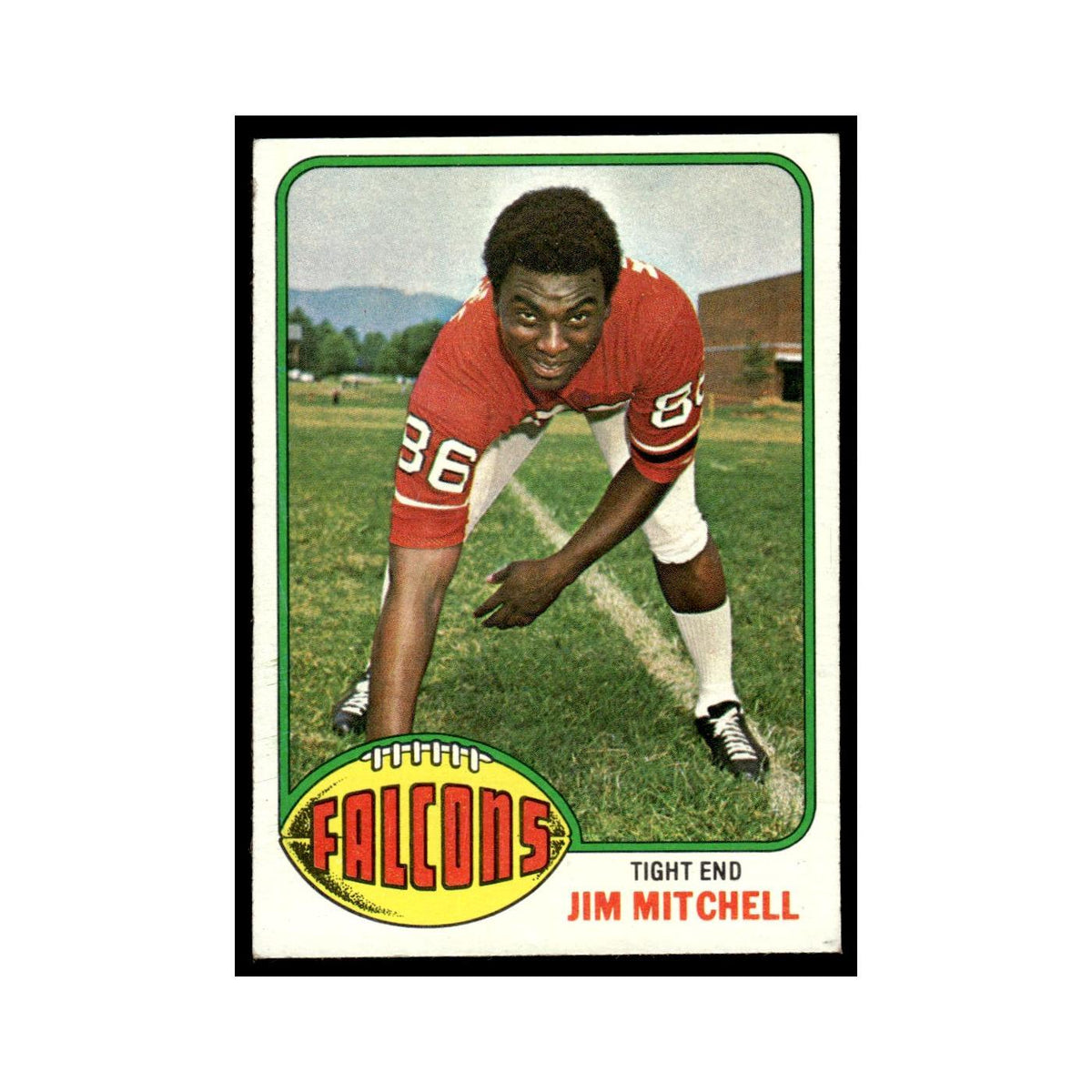 1976 Topps Jim Mitchell Falcons #276