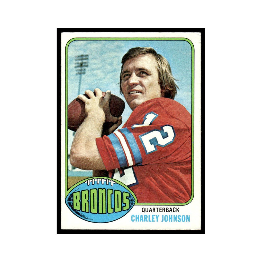 1976 Topps Charley Johnson Broncos #68