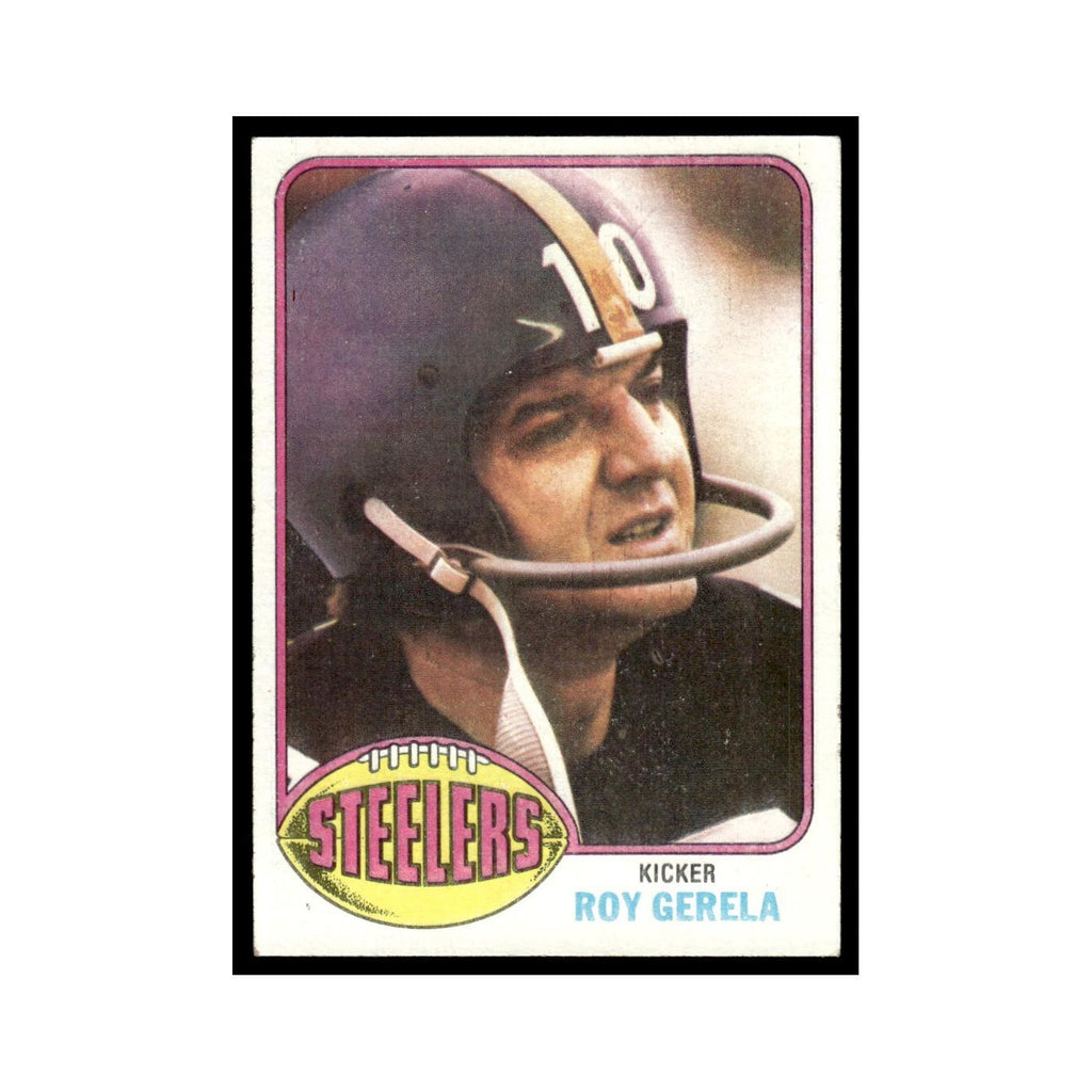 1976 Topps Roy Gerela Steelers #195