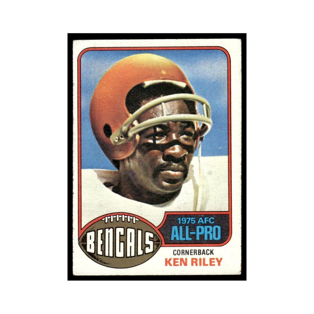 1976 Topps Ken Riley Bengals #510