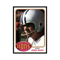 1976 Topps Errol Mann Lions #227