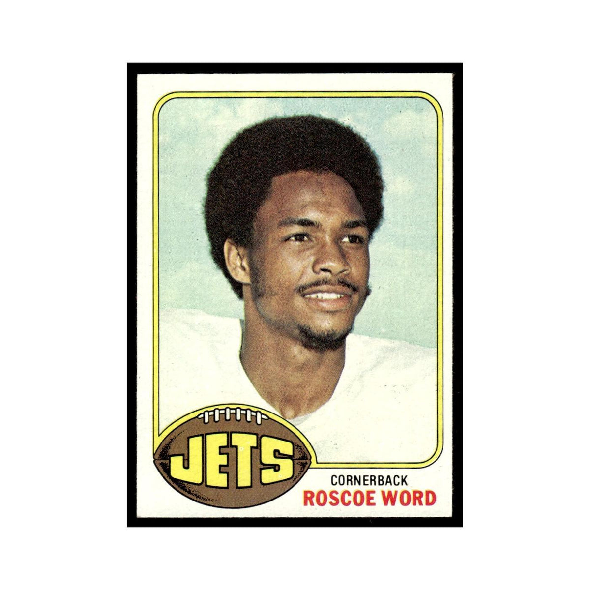 1976 Topps Roscoe Word Jets #488