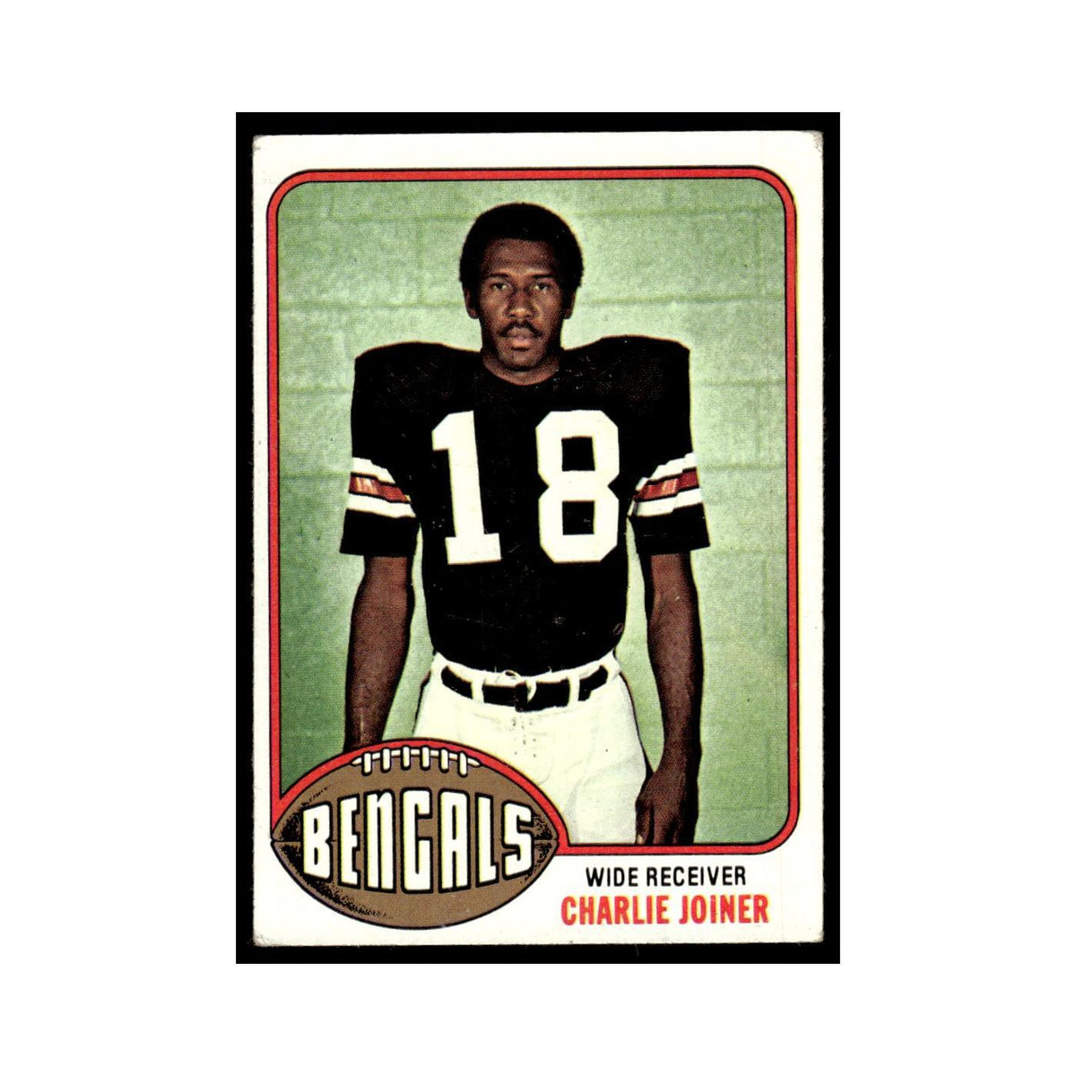 1976 Topps Charlie Joiner Bengals #89