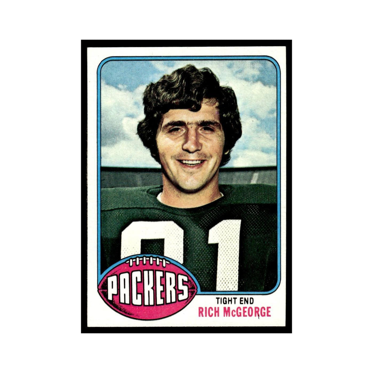 1976 Topps Rich McGeorge Packers #504