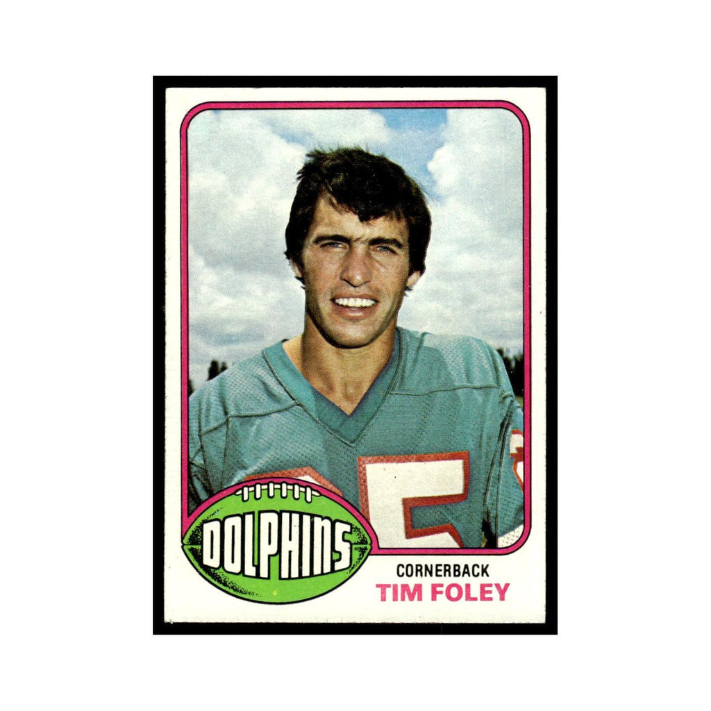 1976 Topps Tim Foley Dolphins #72