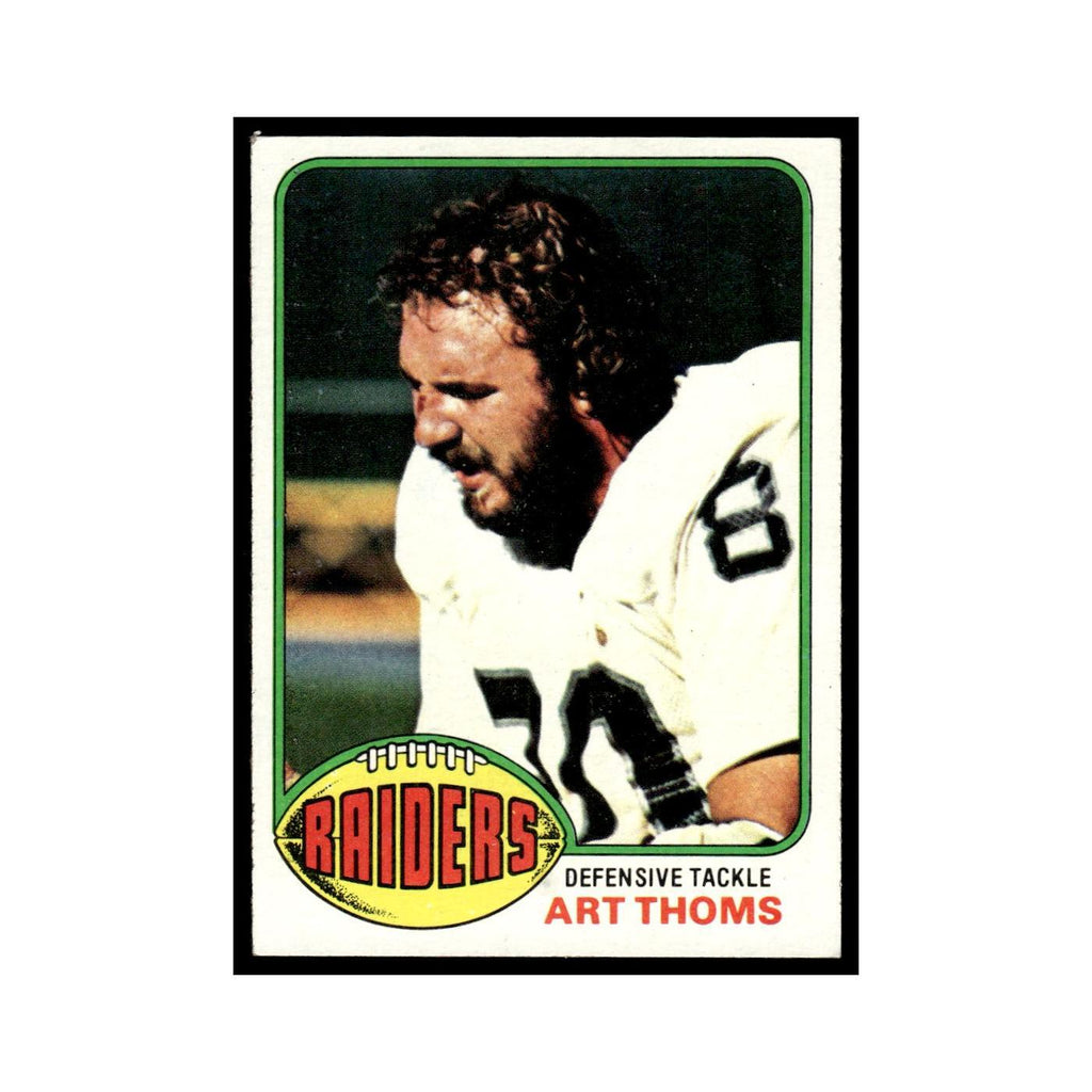 1976 Topps Art Thoms Raiders #511