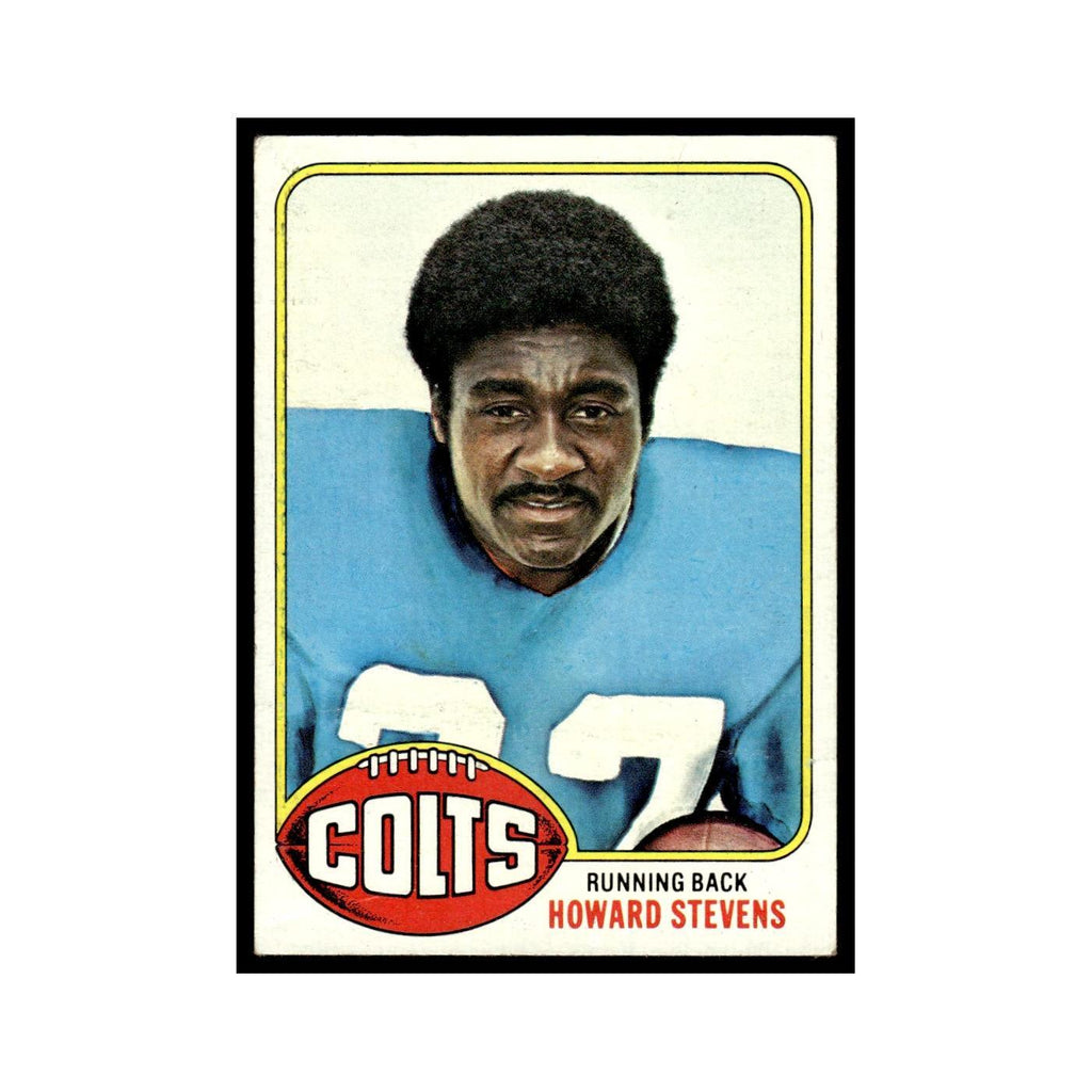 1976 Topps (Damaged) Howard Stevens Baltimore Colts #288