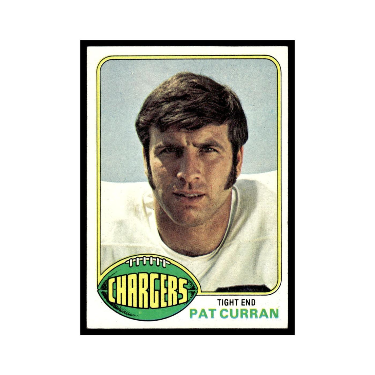 1976 Topps Pat Curran San Diego Chargers #337